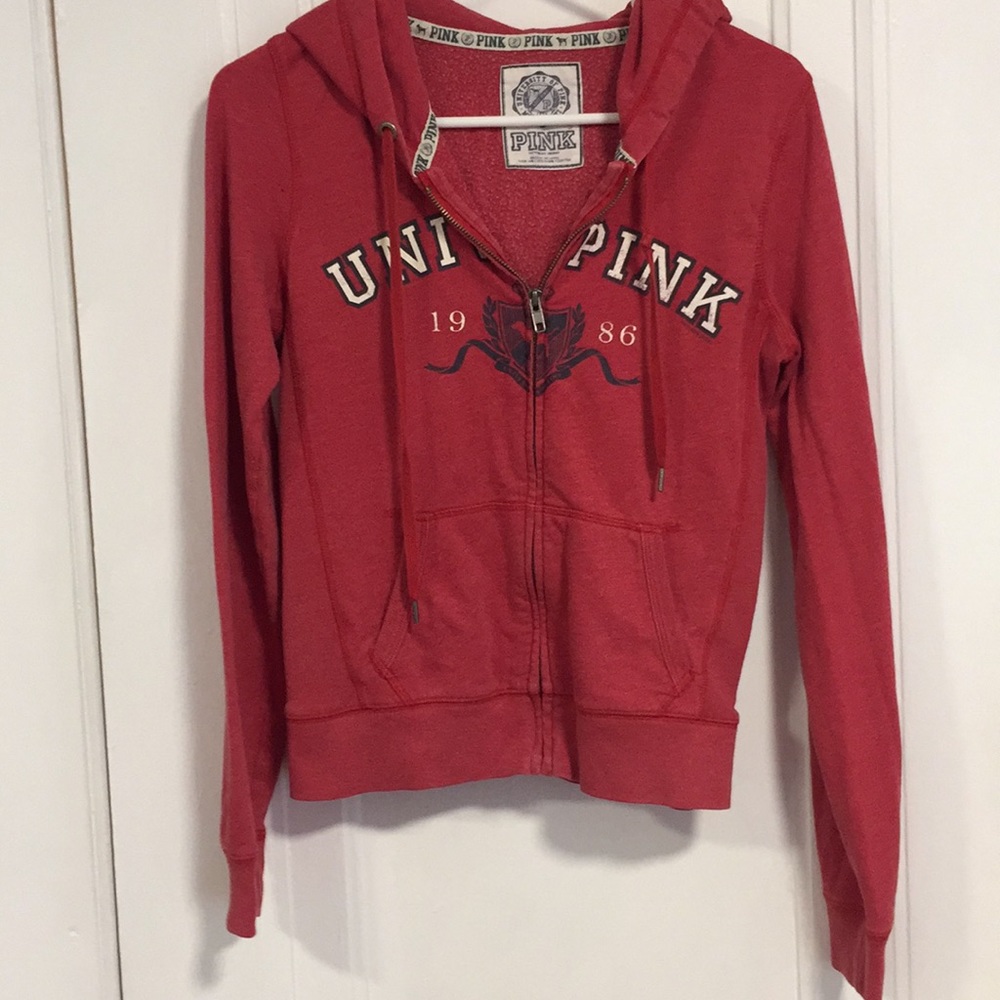Pink Zip Hoodie
